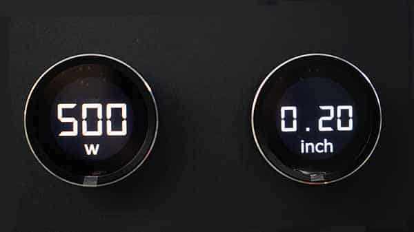 Jet 1000 control knob